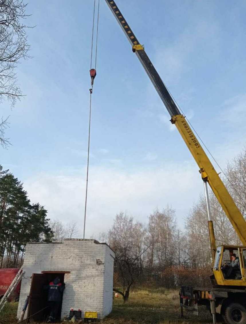 Демонтаж-монтаж ЭЦВ насоса Демонтаж-монтаж ЭЦВ насоса
